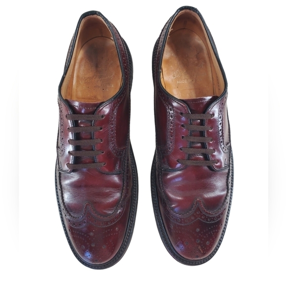 Vtg Hanover LB Sheppard Shoes Mens 8.5 C/R - Picture 3 of 16